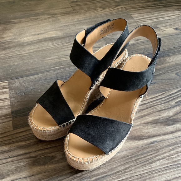 Franco Sarto Espadrille Wedges - Picture 1 of 6